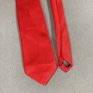 Vintage Made In USA Red Neck Tie Classy 80s‎ 90s 3"